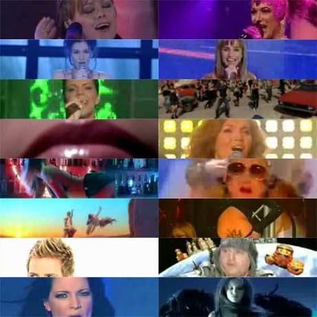 Almost every video song for Eurovision Song Contest 2007.